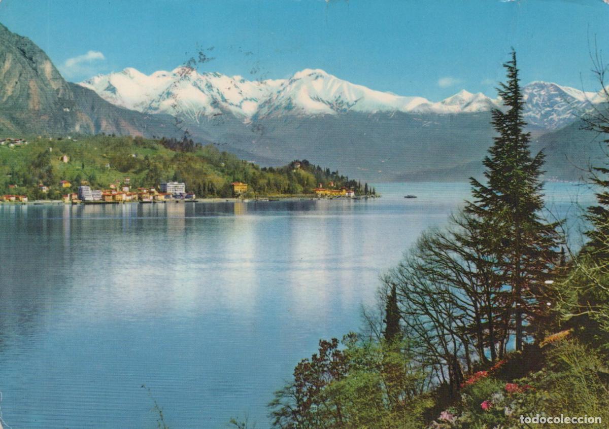 Postcards: Italy Tremezzo Lake Como Cadenabbia Alpine Mountains Landscape *YAP822