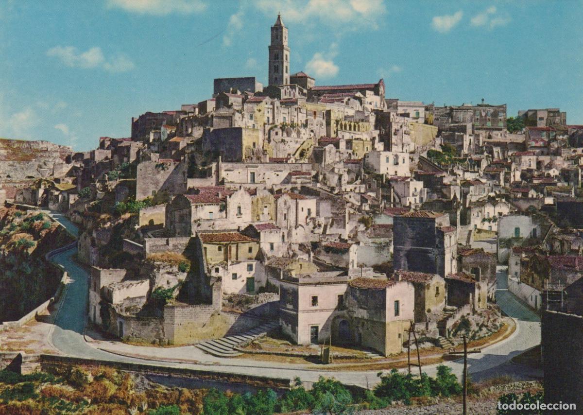 Postales: Italy Matera Panorama of Sassi Caveoso and Barisano Ancient Unposted *YAP852