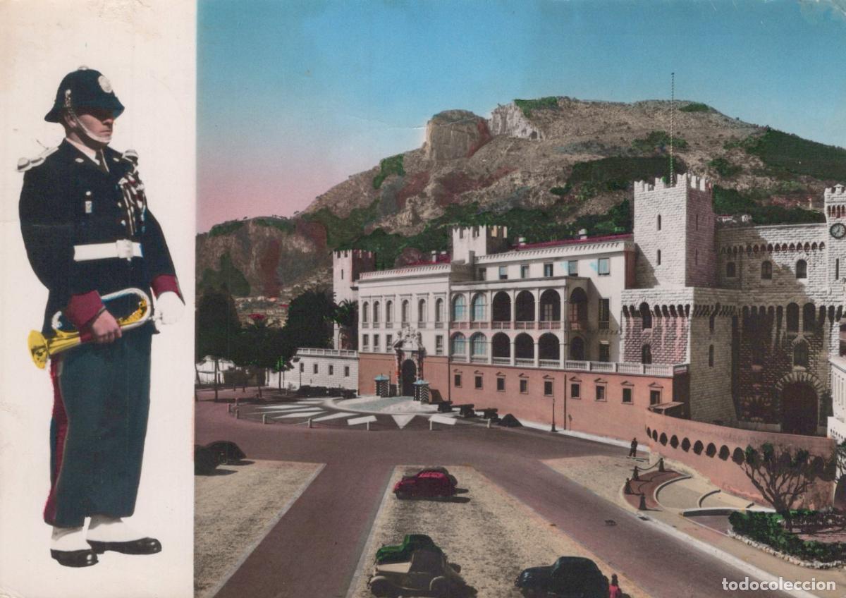 Postales: Monaco Monte Carlo Prince S Palace With Carabiniere Guard and Real Photo *YAP864