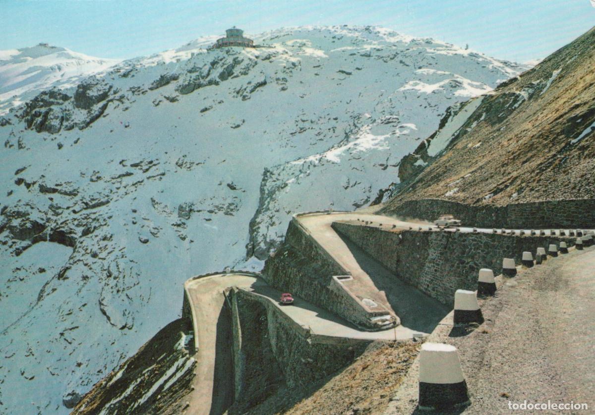 Postales: Italy Stelvio Pass Road With Tibet and Livrio Huts Unposted *YAP866