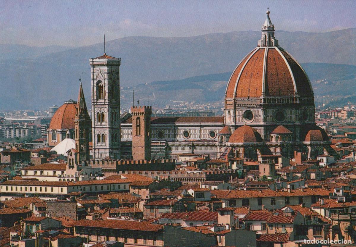 Postales: Italy Florence Cathedral Santa Maria del Fiore Dome Bell Tower Unposted *YAP874