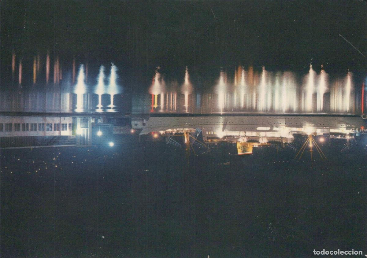 Postales: Italy Trieste Nightly View of the Harbour With Illuminated Ship *YAP899