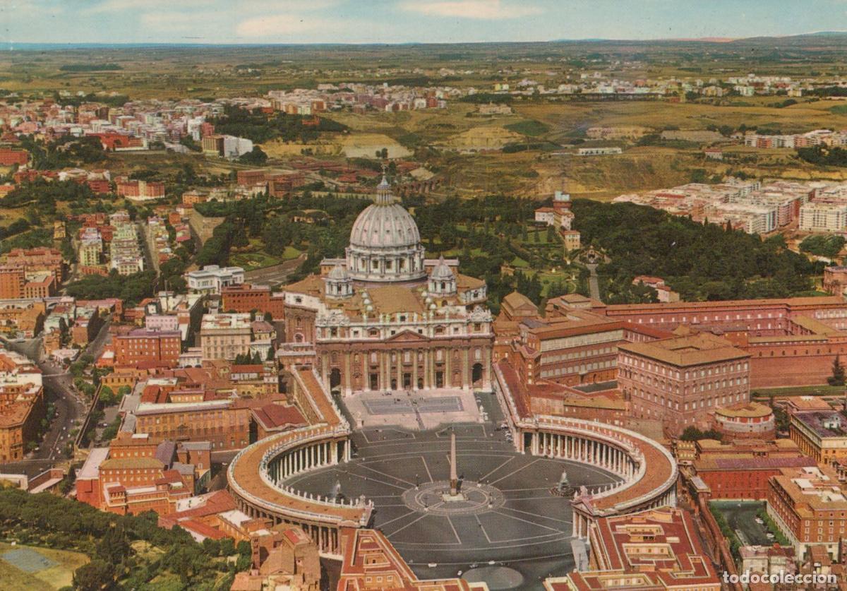 Postales: Vatican City St Peter's Basilica Aerial View *YAP932