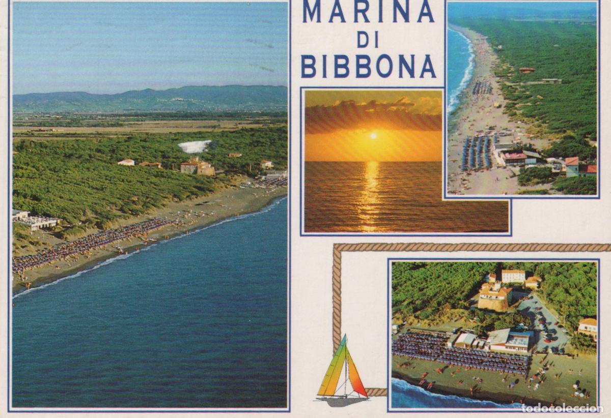 Postales: Italy Marina DI Bibbona Beach Sunset Aerial View Coastal Landscape *YAP942