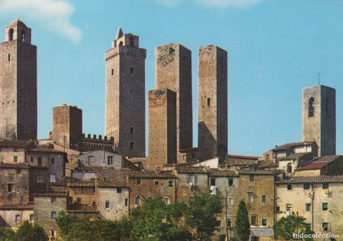 Cartes Postales: Italy San Gimignano Siena Medieval Towers Cityscape General View *YAP944