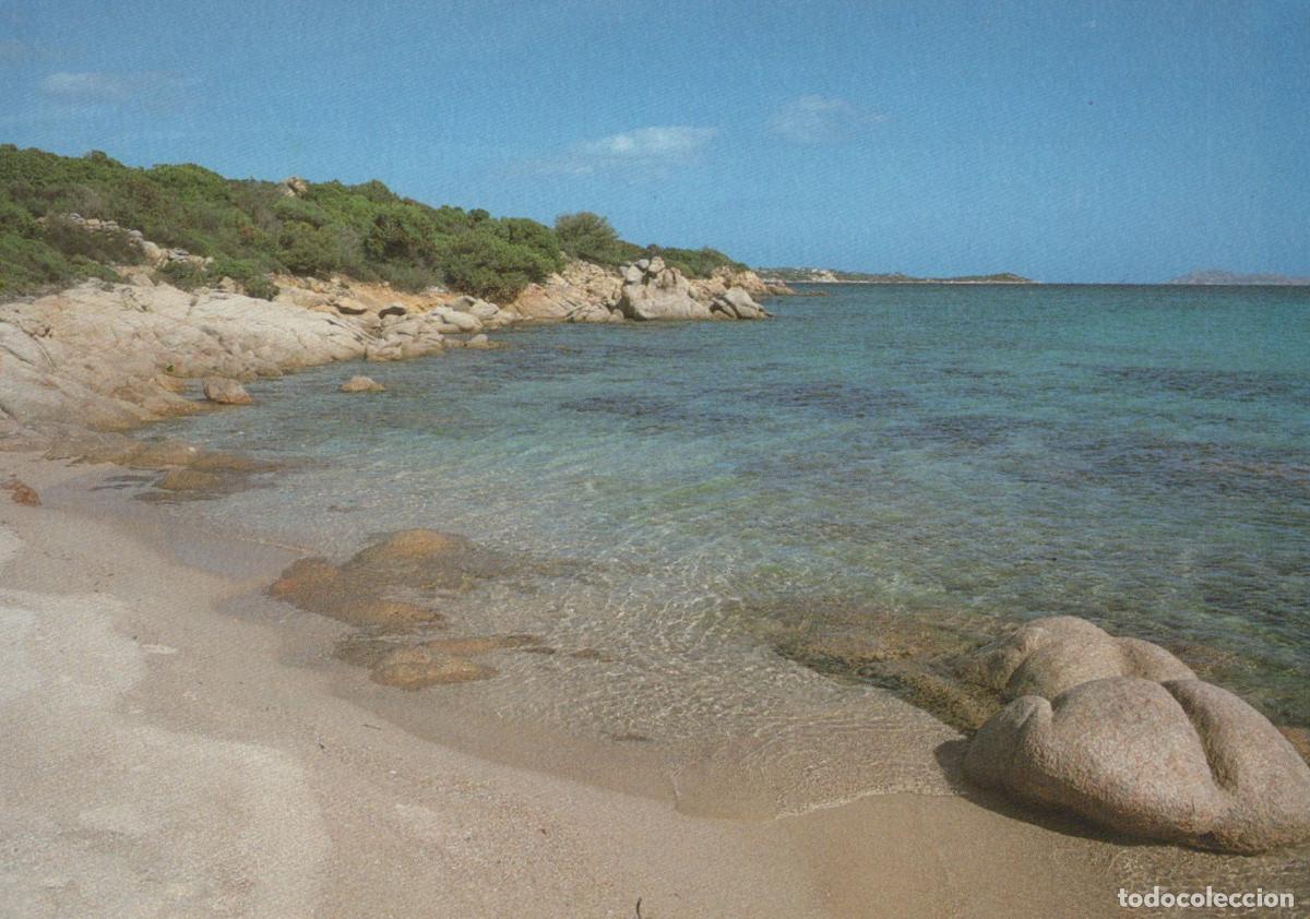 Postales: Italy Costa Smeralda Sardinia Beach Rocky Coastline Clear Water *YAP947