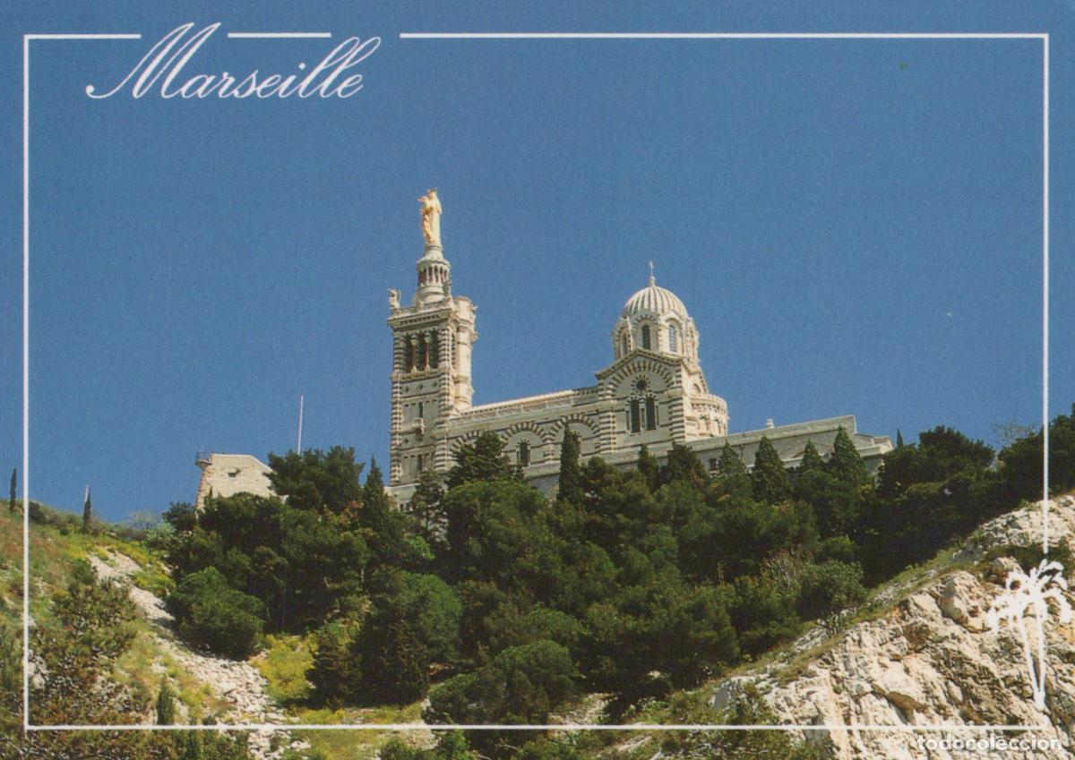 Postales: France Marseille Notre Dame de la Garde Basilica On Hilltop Unposted *YAP962