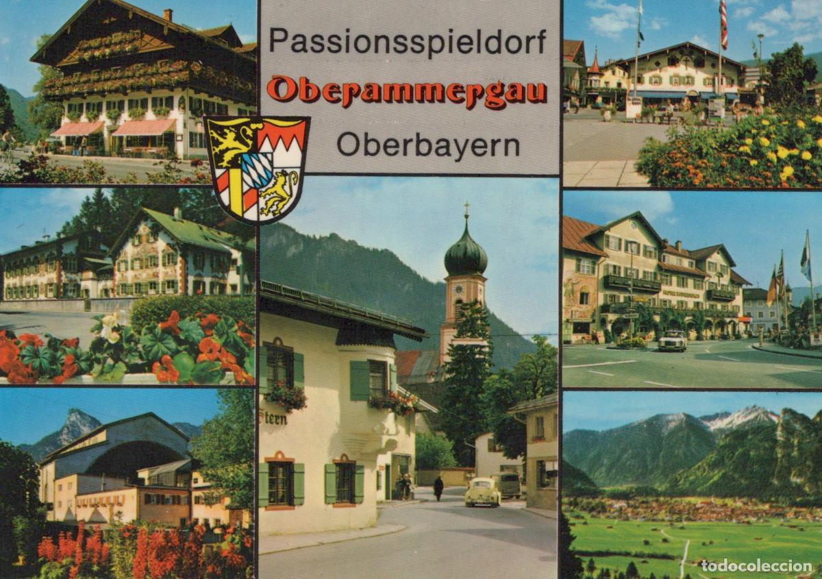 Postales: Germany Oberammergau Oberbayern Passionsspieldorf Village Unposted *YAP976