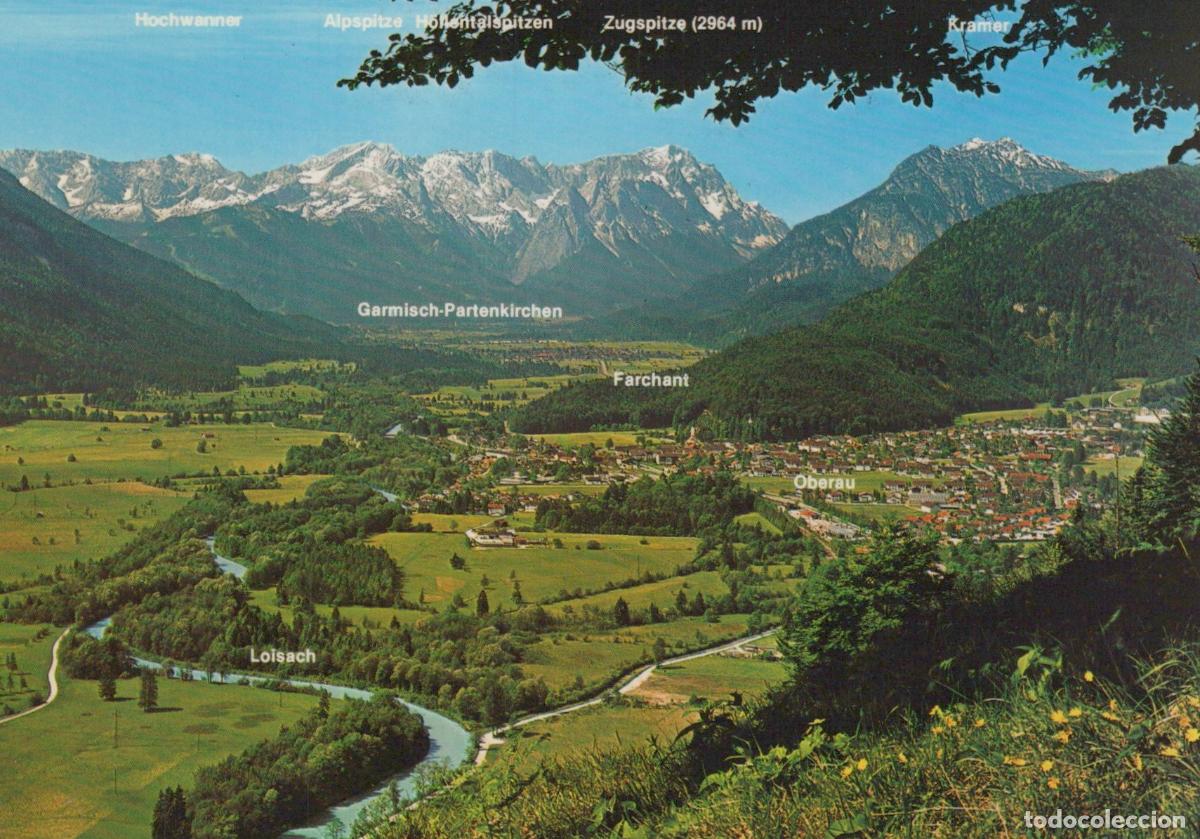 Postales: Germany Garmisch Partenkirchen Farchant Oberau Loisach Valley Unposted *YAP999