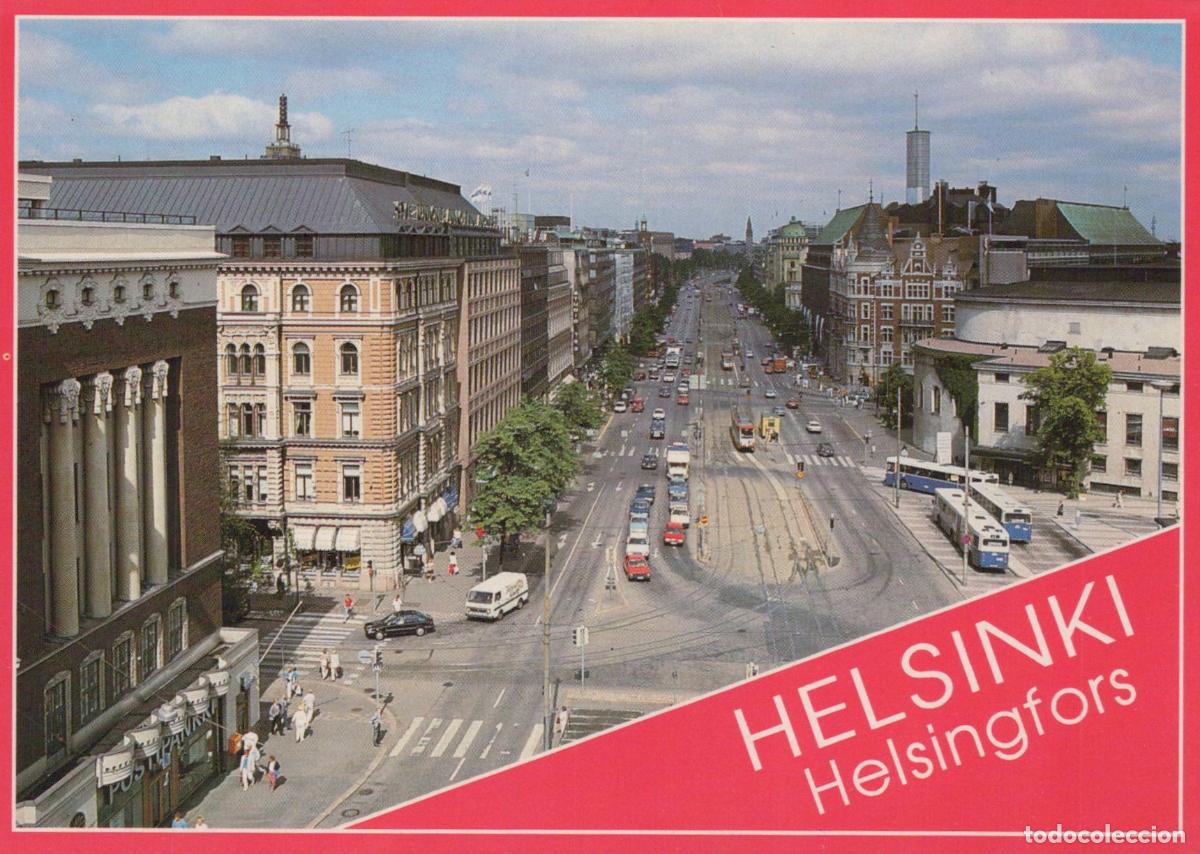 Postais: Finland Helsinki Mannerheimintie Street View Cityscape Unposted *YAR019