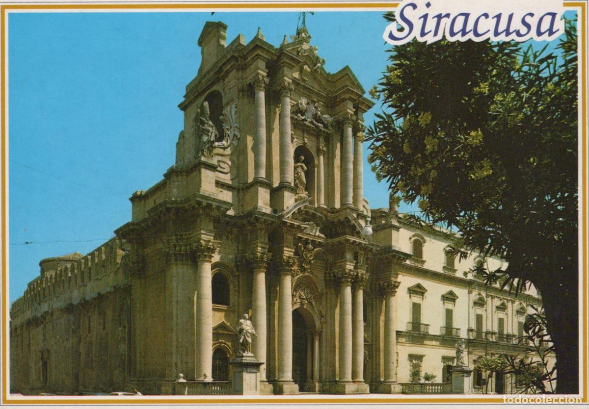 Postales: Italy Siracusa The Cathedral and Temple of Minerva Baroque Unposted *YAR040