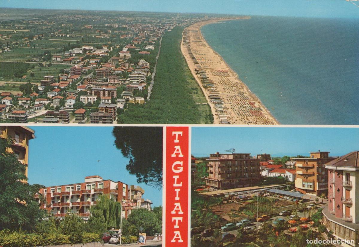 Cartes Postales: Italy Tagliata DI Cervia Aerial View Beachfront Hotels Street Scenes *YAR077