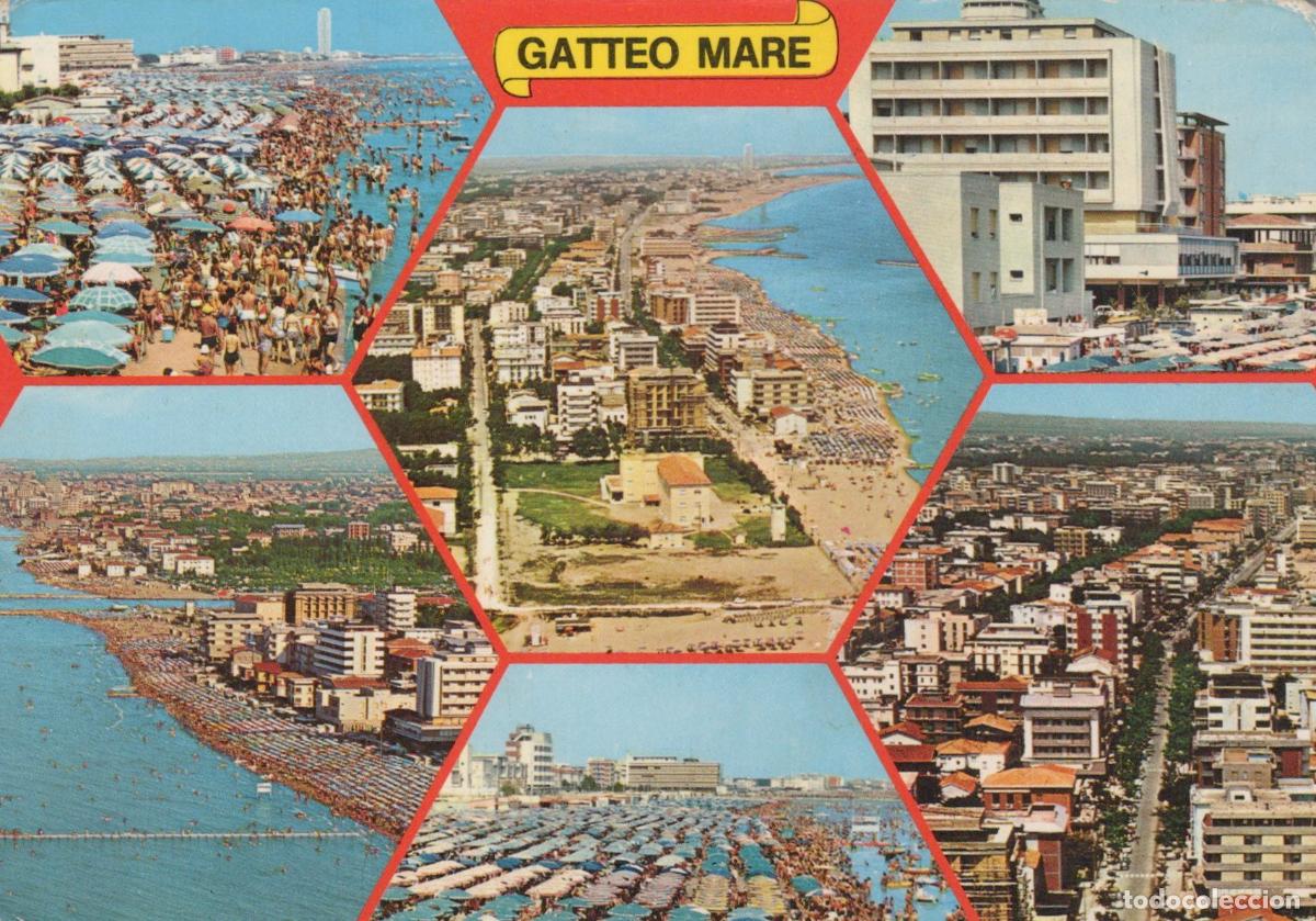 Cartes Postales: Italy Gatteo Mare Beach Resort Aerial View Crowded Beaches Unposted *YAR097