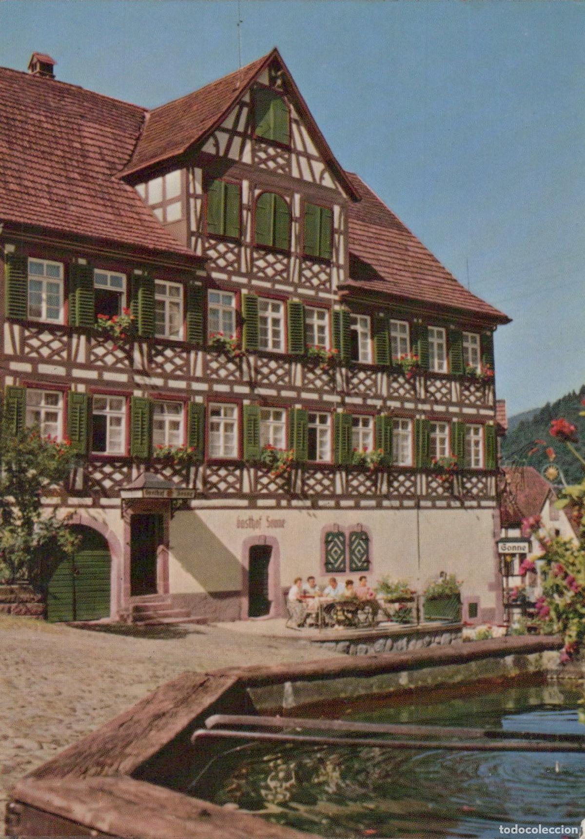 Cartes Postales: Germany Schiltach Gasthof Zur Sonne Traditional Architecture Unposted *YAR120