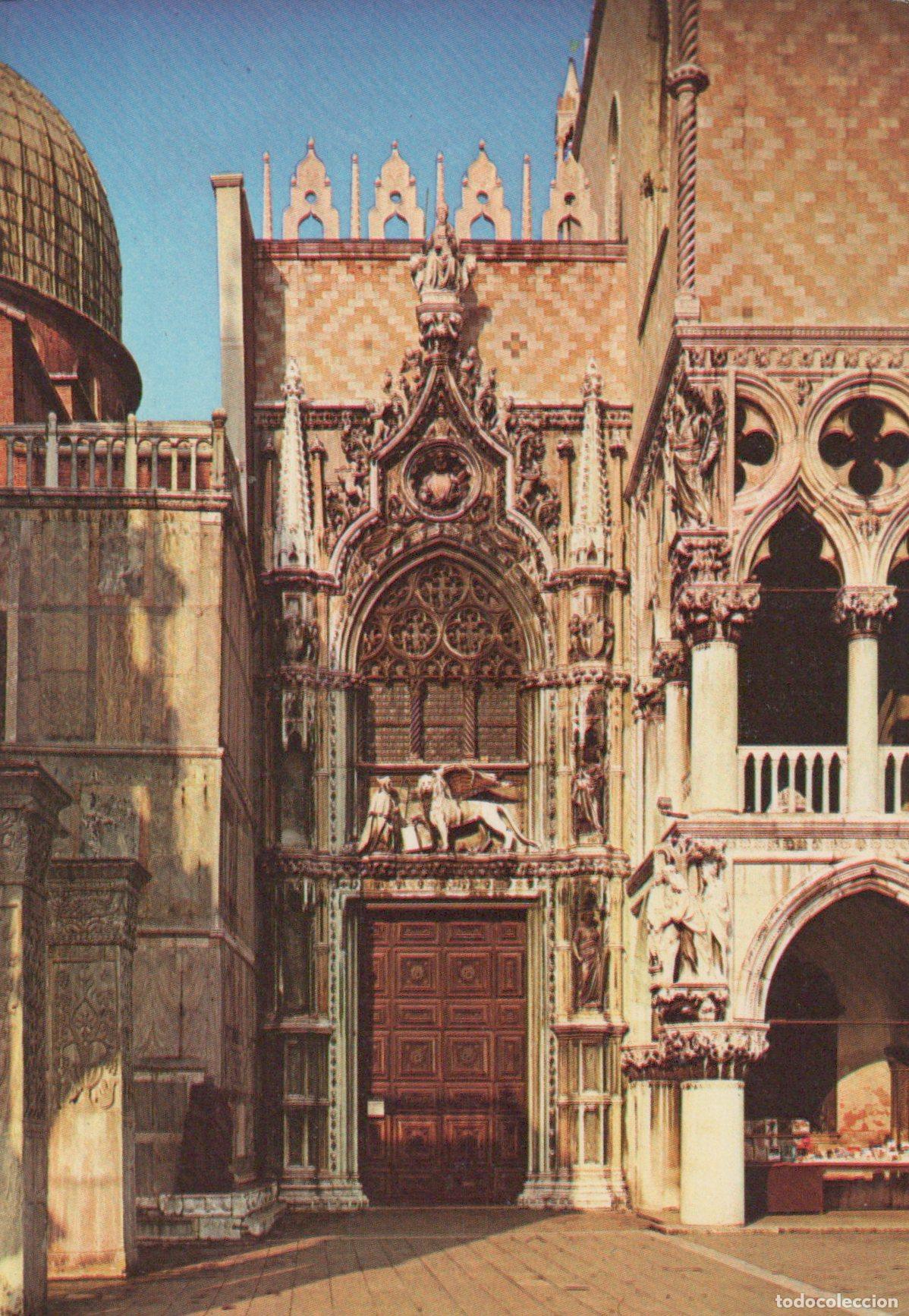 Cartes Postales: Italy Venice Doge S Palace Porta della Carta Gothic Unposted *YAR155