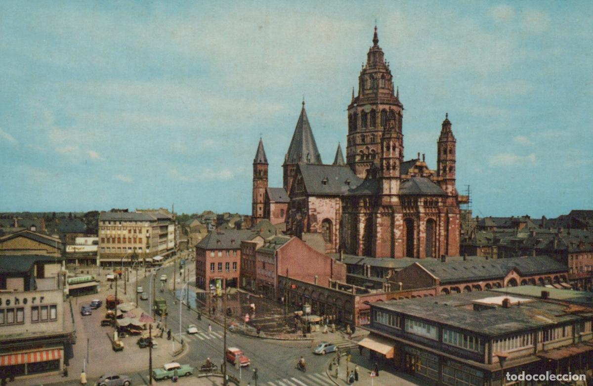 Cartes Postales: Germany Mainz Cathedral Dom St Martin St Stephen Cityscape Unposted *YAR222
