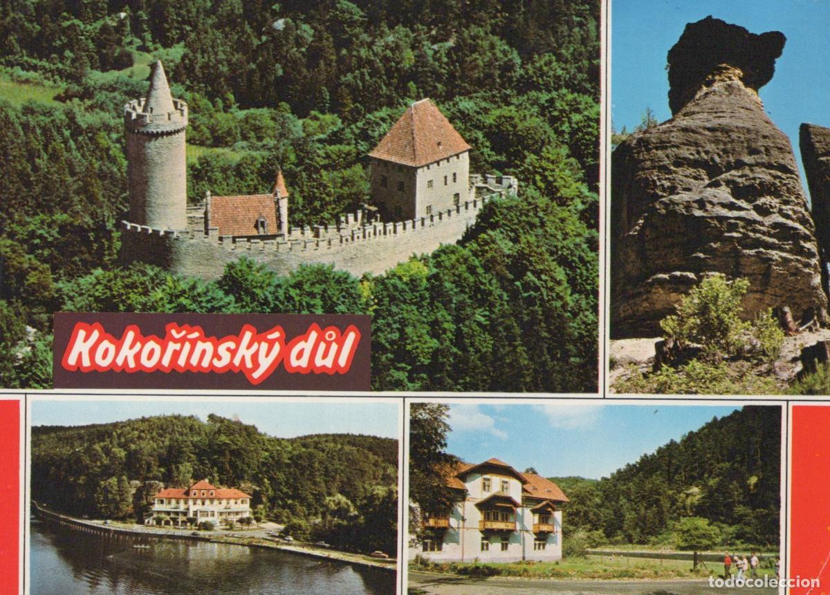 Postcards: Slovakia Kokoř&iacute;n Kokoř&iacute;nsk&yacute; Důl Castle Harasov Hotel Dolina Rock *YAR387