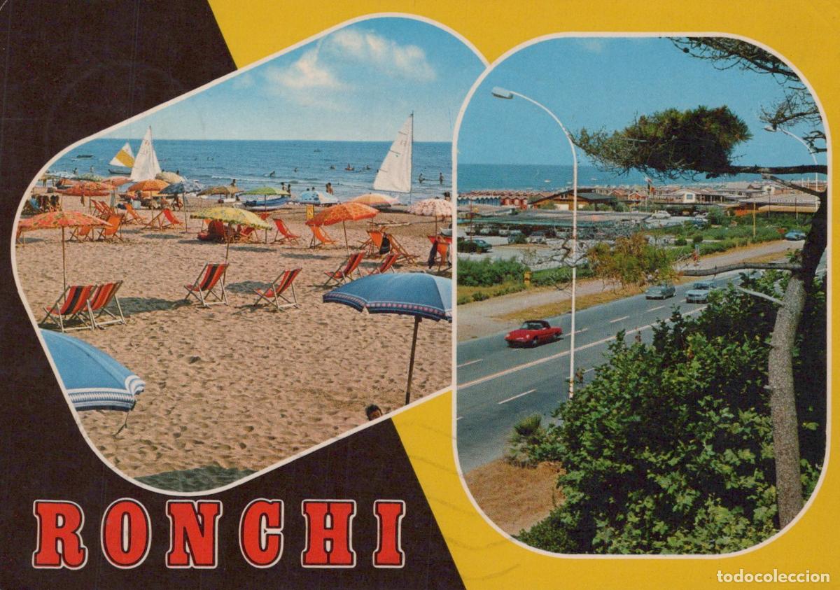 Postcards: Italy Ronchi Beach and Coastal Road 1970s *YAR390