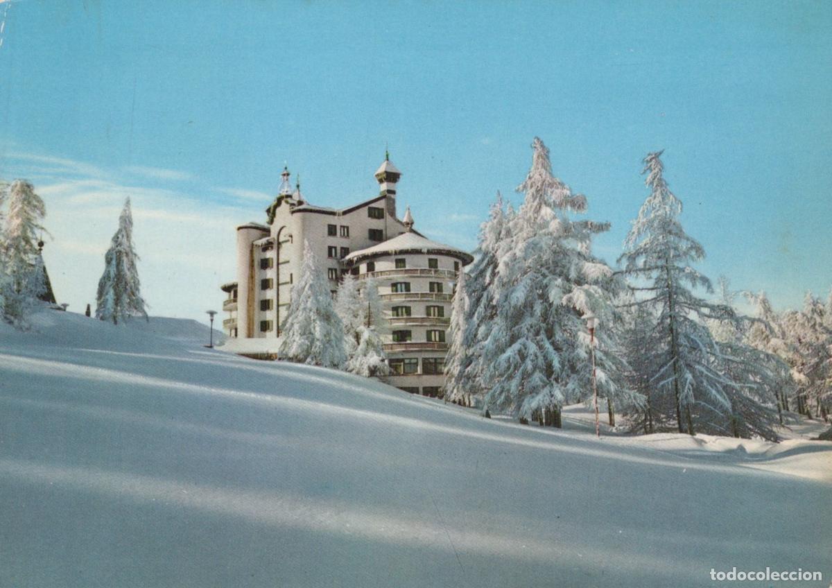 Cartoline: Italy Sestriere Grand Hotel Principi DI Winter Snow Scene *YAR491
