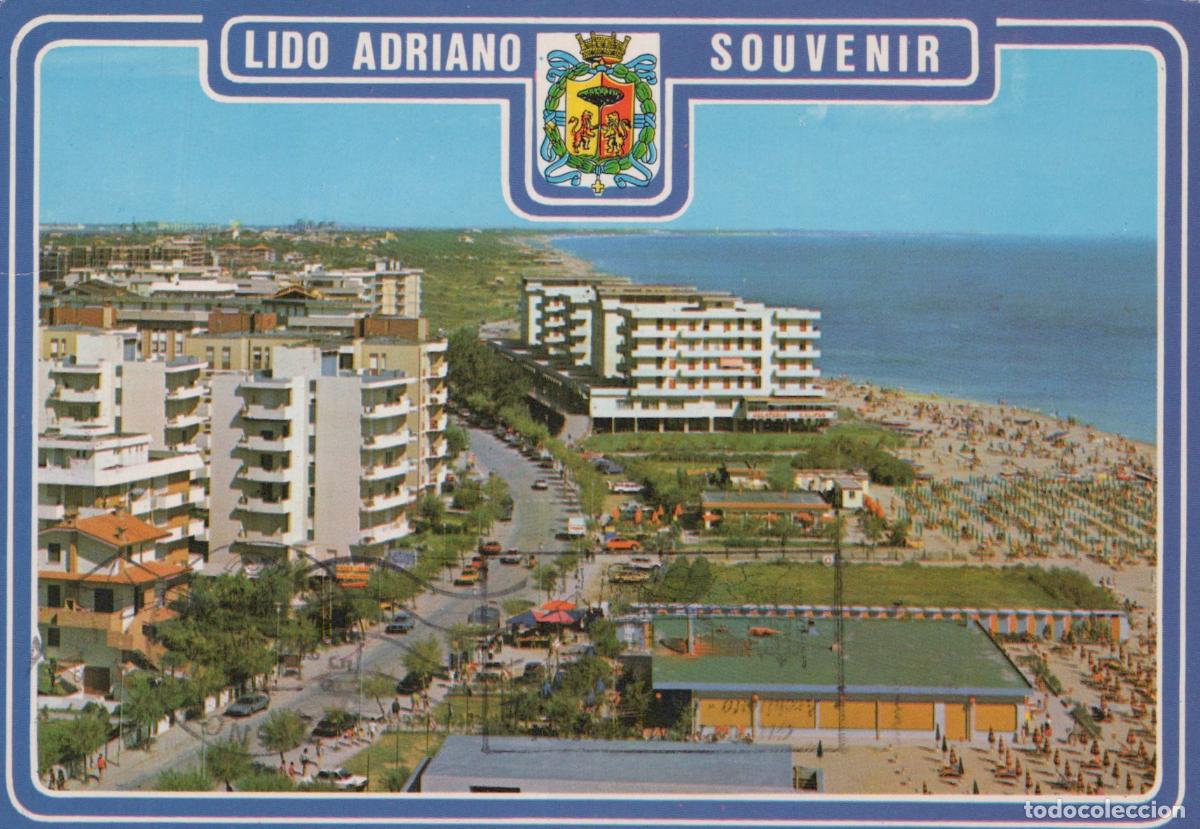 Cartes Postales: Italy Lido Adriano Aerial View Beachfront Hotels Adriatic Sea Coastline *YAR644
