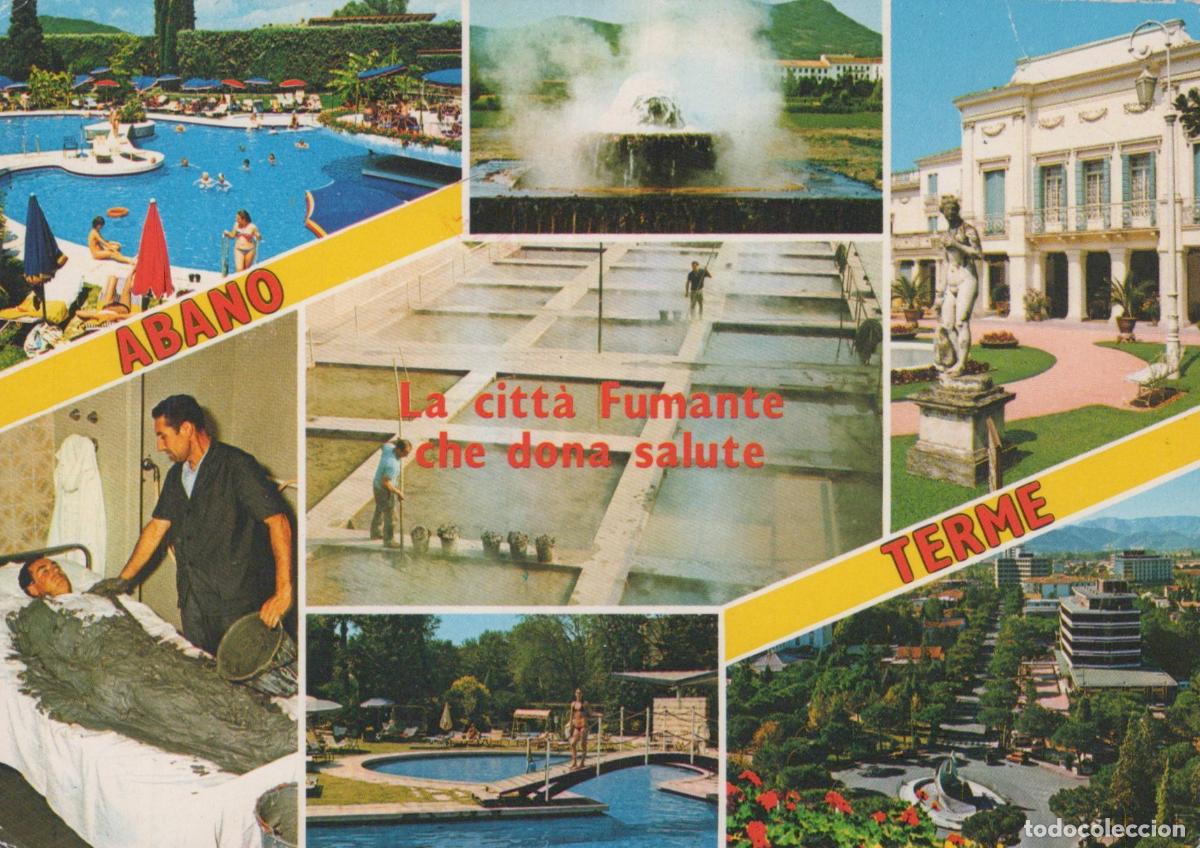 Cartes Postales: Italy Abano Terme Spa Town With Thermal Pools Mud Baths and Gardens *YAR637