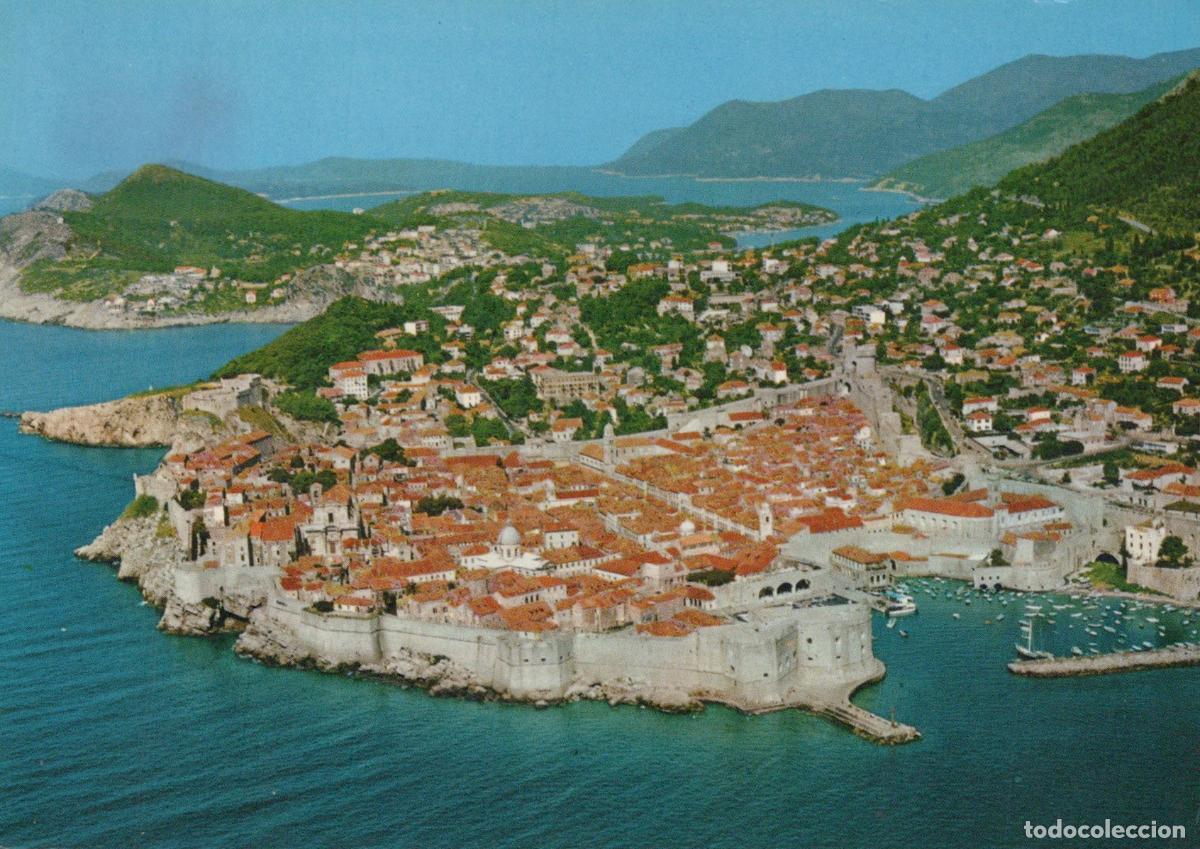 Postales: Croatia Dubrovnik Panorama General View Hotel Splendid 1970s *YAR707
