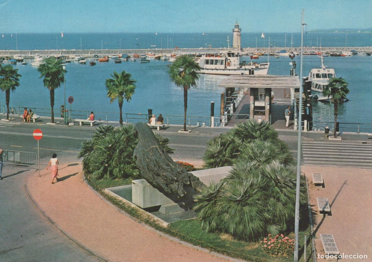 Cartoline: Italy Desenzano del Garda Desenzano Lake Garda Harbour Lighthouse Boats *YAR777
