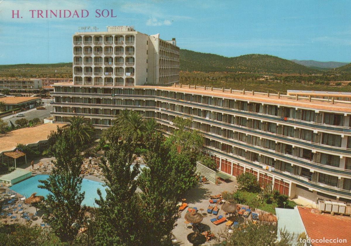 Postais: Spain Magaluf H Trinidad Sol Hotel Swimming Pool 1980s *YAR817