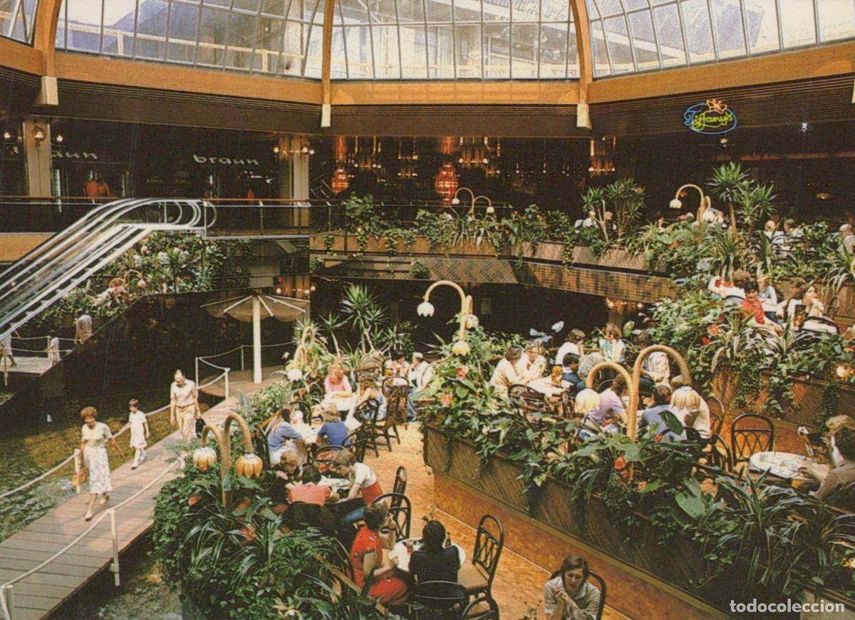Cartoline: Germany Berlin Europa Center Interior Restaurant Shopping Mall 1980s *YAR829