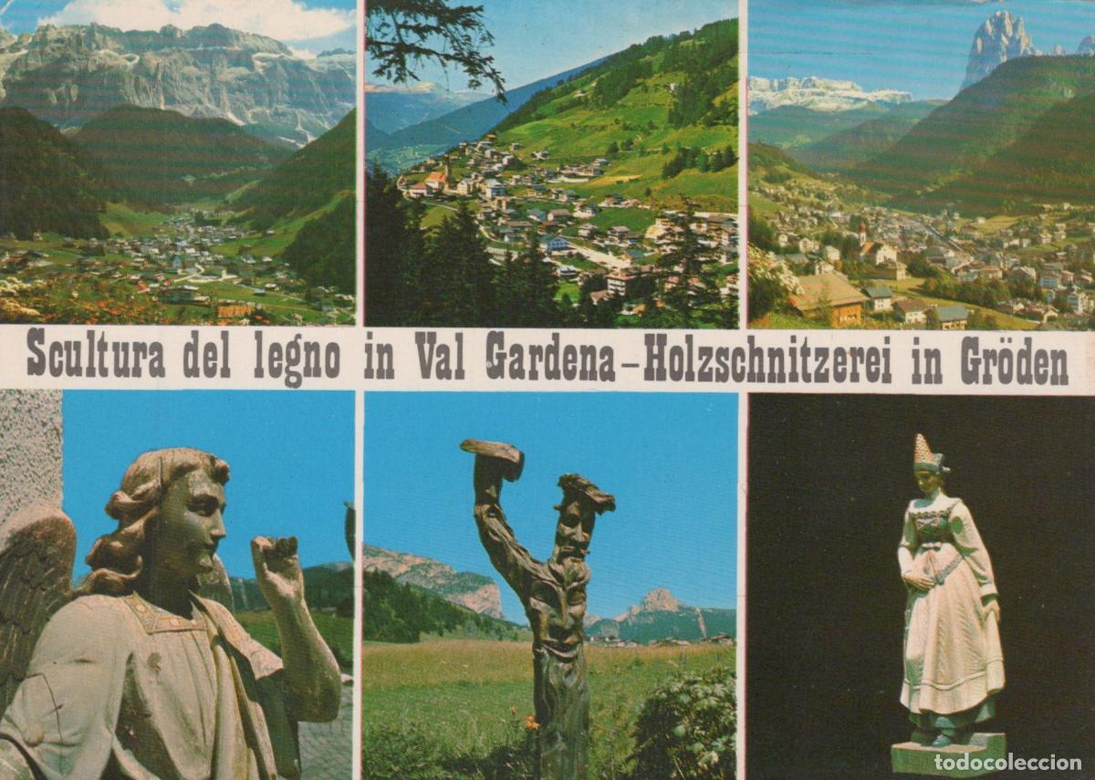 Cartes Postales: Italy Val Gardena Wood Carvings Dolomites Mountain Villages *YAR852