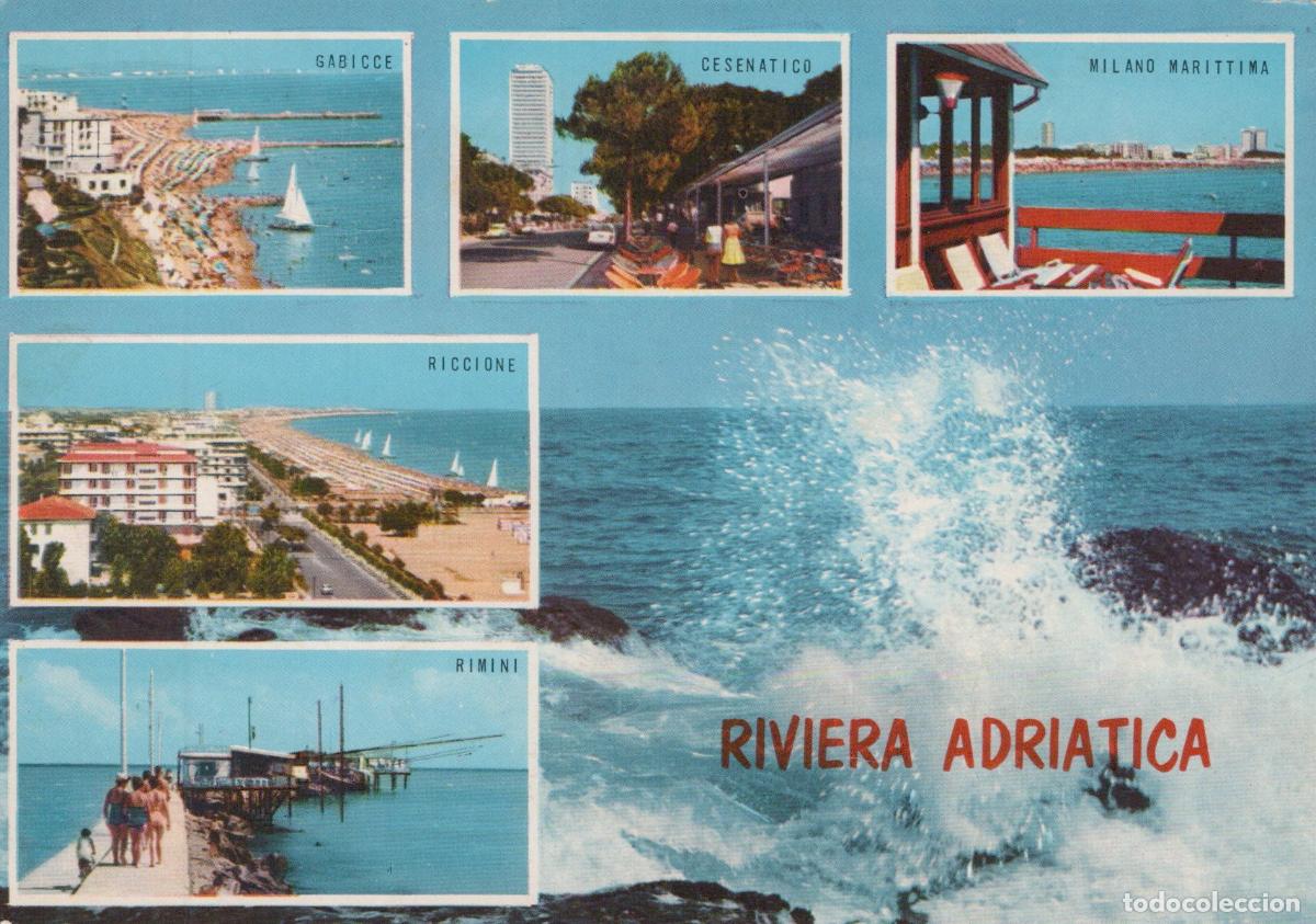Postales: Italy Rimini Riviera Adriatica Multi View Gabicce Cesenatico Milano *YAR862
