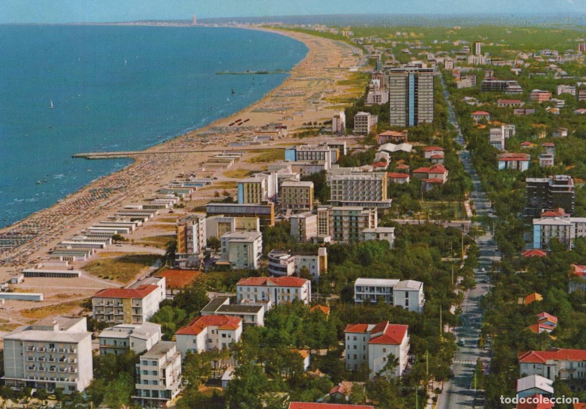Cartes Postales: Italy Milano Marittima Cervia Aerial View Beach Hotels 1978 *YAR880