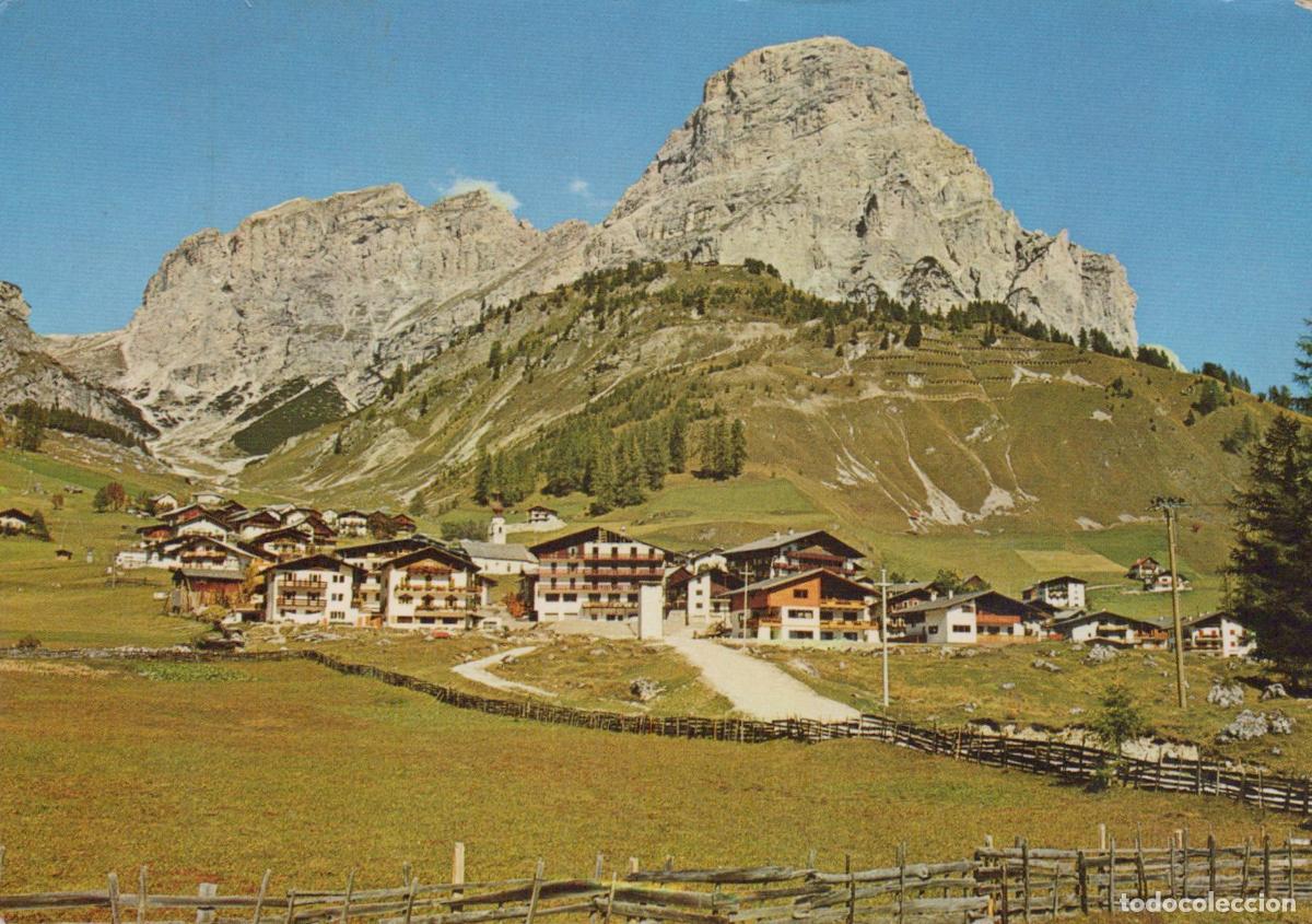 Postcards: Italy Colfosco In Alta Badia Dolomites Mountain Village Landscape *YAR890