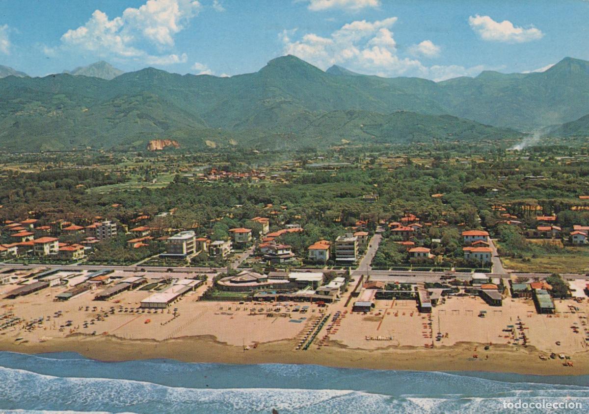 Cartes Postales: Italy Marina DI Pietrasanta Focette Aerial View Beach Coastline *YAR888