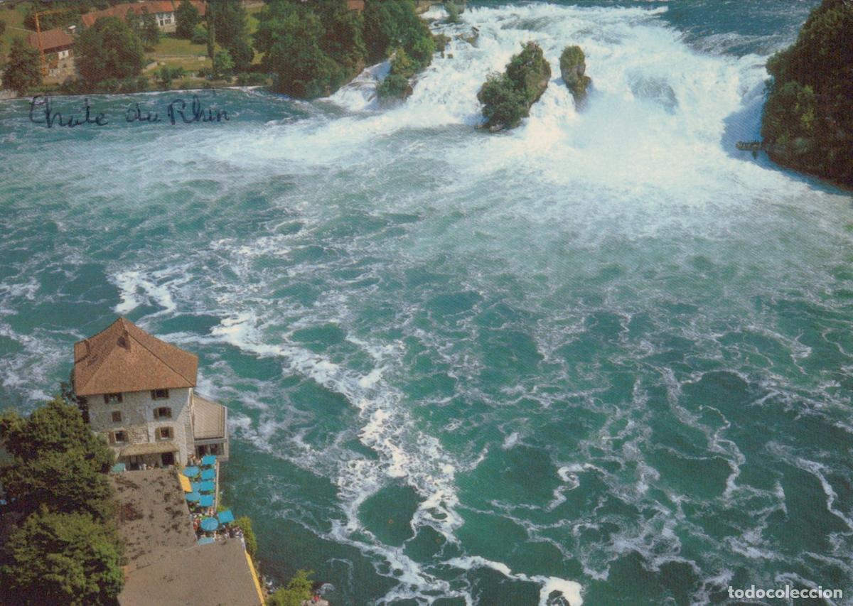 Postkarten: Switzerland Neuhausen am Rheinfall Rhine Falls Neuhausen Aerial Unposted *YAR910
