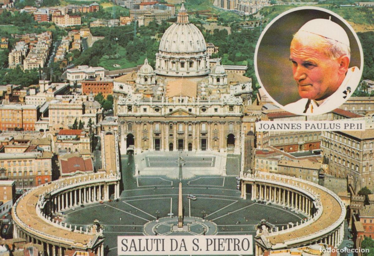 Postales: Vatican City Vatican City St Peter S Square Basilica Pope John Unposted *YAR945