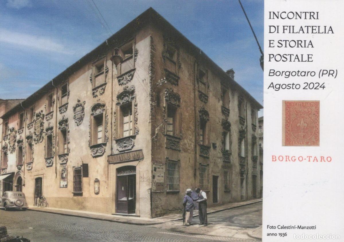 Cartoline: Italy Borgotaro Palazzo Boveri Historic Building Architecture 1936 Photo *YAR973