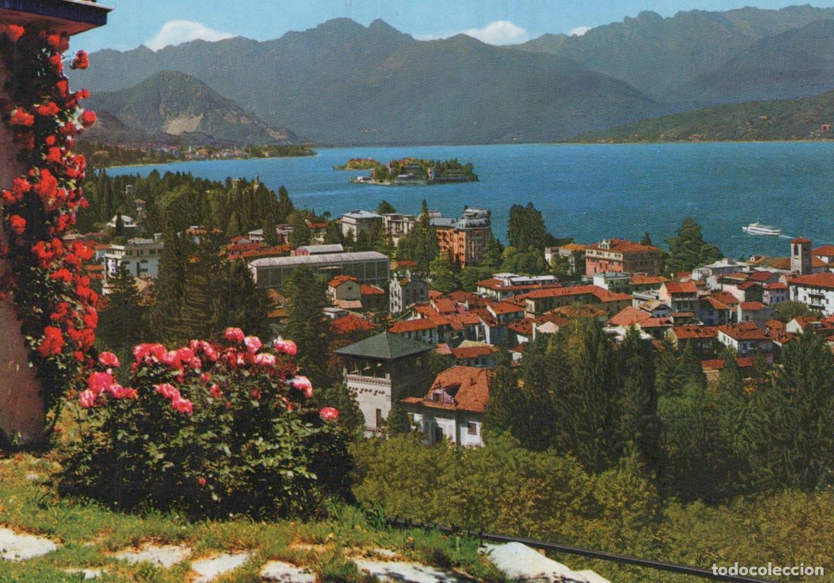 Cartes Postales: Italy Stresa Lake Maggiore Panoramic View With Borromean Islands *YAR985