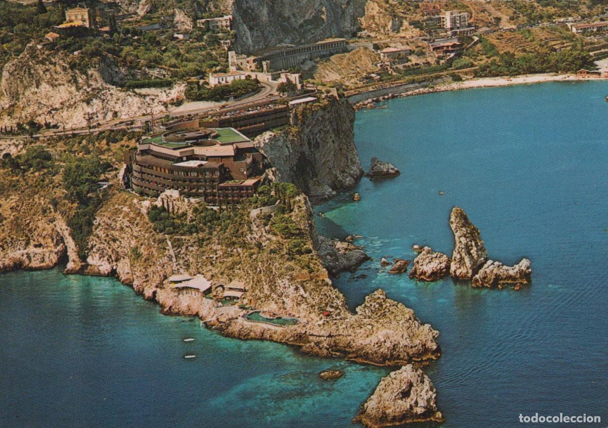 Cartoline: Italy Taormina Grand Hotel Capotaormina Aerial View Coastal Landscape *YAS013