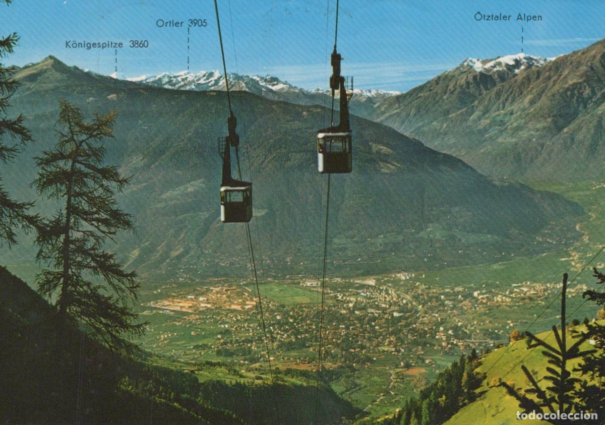 Cartoline: Italy Meran Ifinger Seilbahn Cable Car &Ouml;tztaler Alpen Ortler *YAS020
