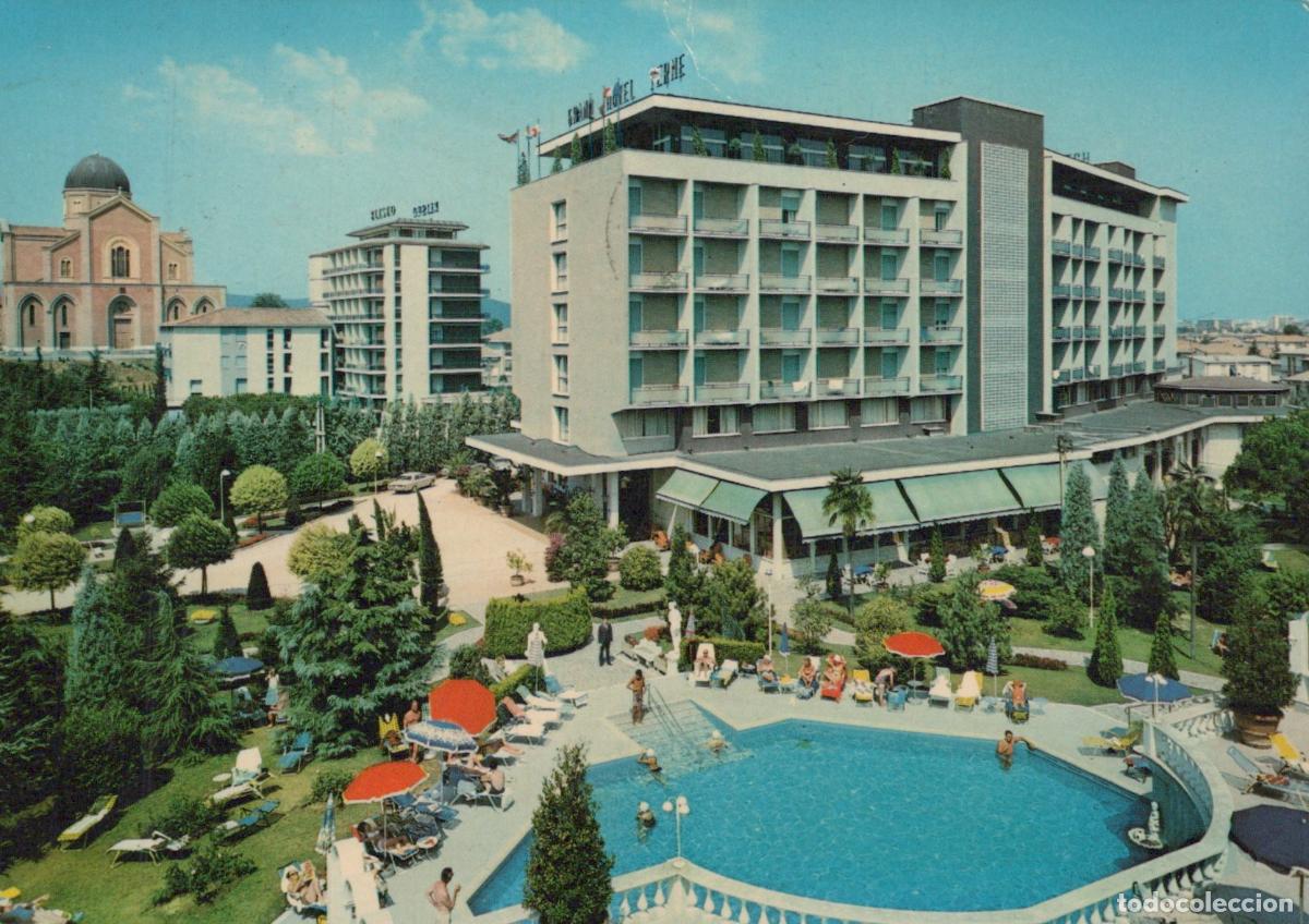 Cartoline: Italy Montegrotto Terme Grand Hotel Terme Swimming Pool Gardens *YAS021