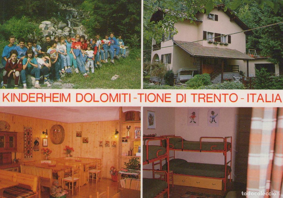 Cartoline: Italy Tione DI Trento Kinderheim Dolomiti Children S Home Quad Unposted *YAS037
