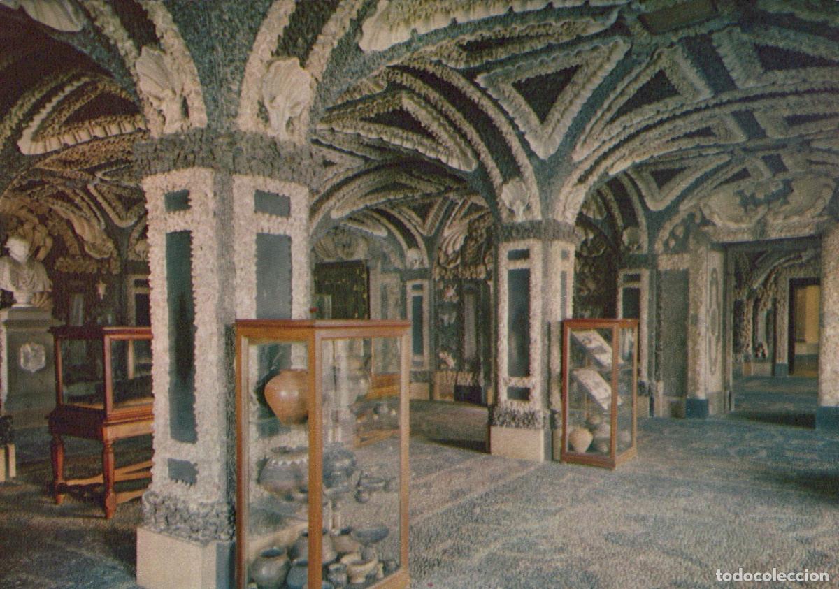 Postkarten: Italy Isola Bella Lago Maggiore the Grottoes of Mosaic Interior Unposted *YAS051