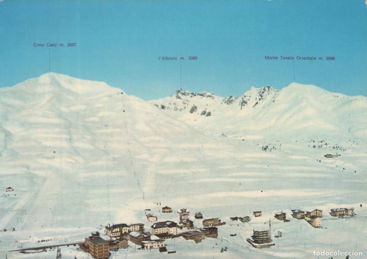 Postkarten: Italy Ponte DI Legno Ski Slopes Cima Cady L Albiolo Monte Unposted *YAS057