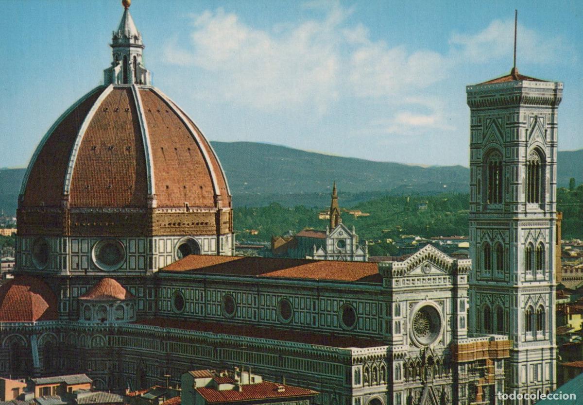 Postkarten: Italy Florence Duomo Cathedral Santa Maria del Fiore Giotto S Unposted *YAS065
