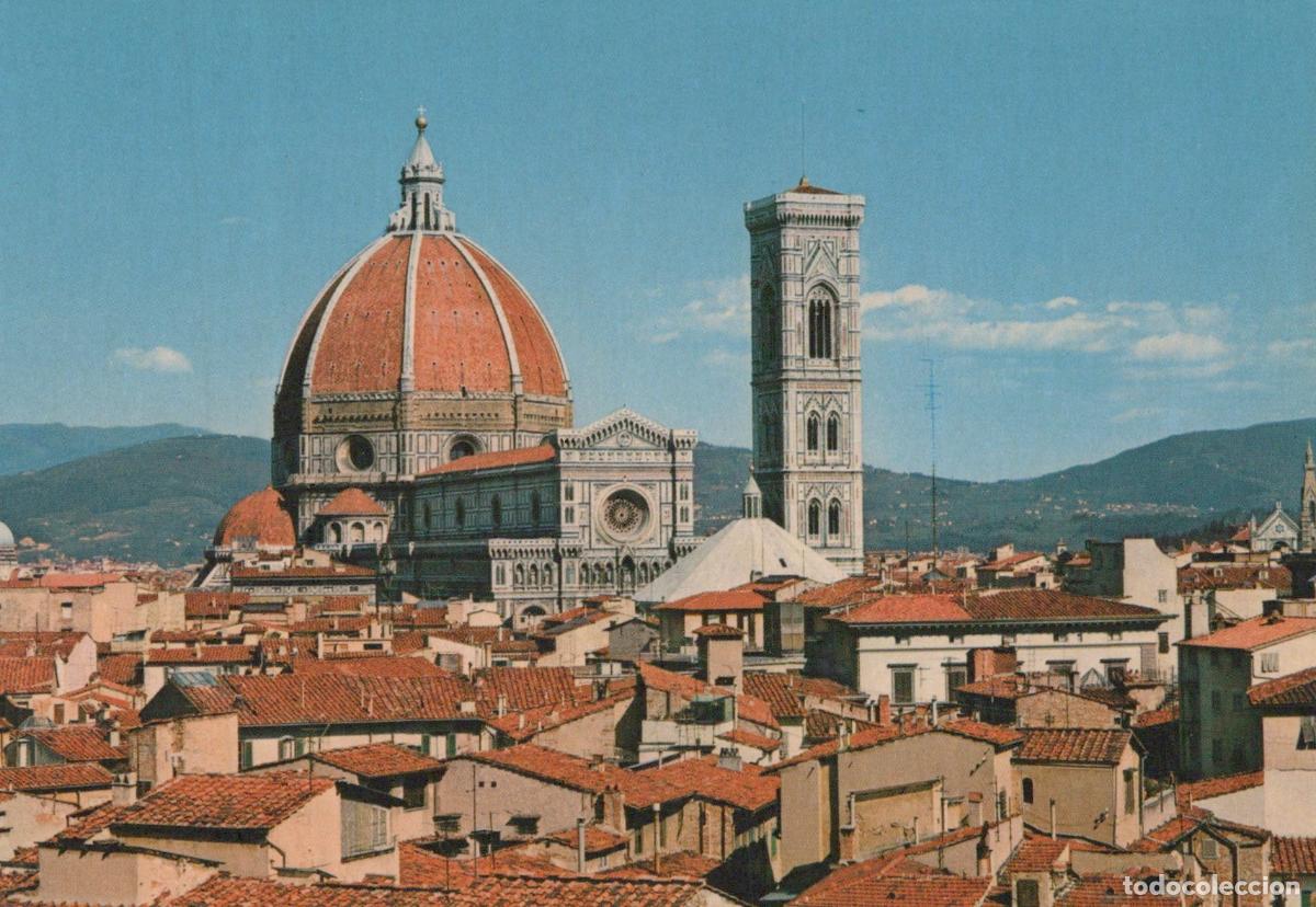 Postkarten: Italy Florence Cathedral Santa Maria del Fiore Dome Giotto S Unposted *YAS068