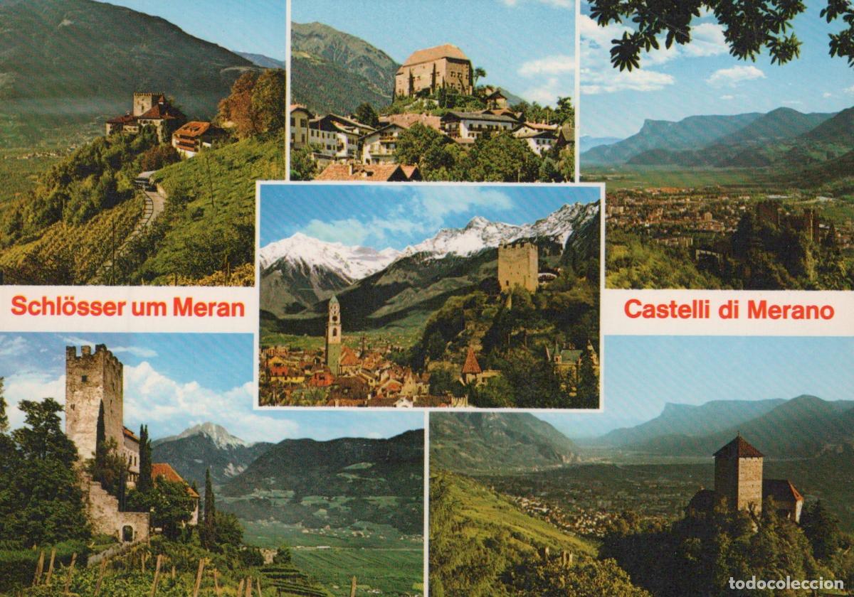 Postcards: Italy Merano Castles and Landscapes South Tyrol Multi View Unposted *YAS079
