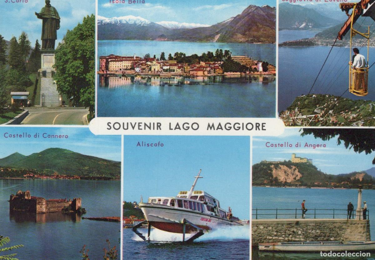 Postales: Italy Lago Maggiore Souvenir Isola Bella Angera Cannero Stresa Laveno *YAS097