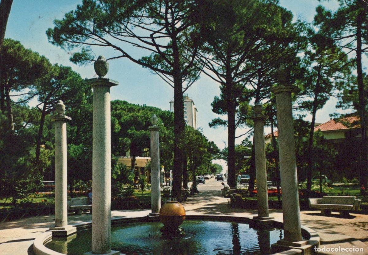 Postales: Italy Milano Marittima Rotonda I Maggio Square Fountain Park View *YAS099