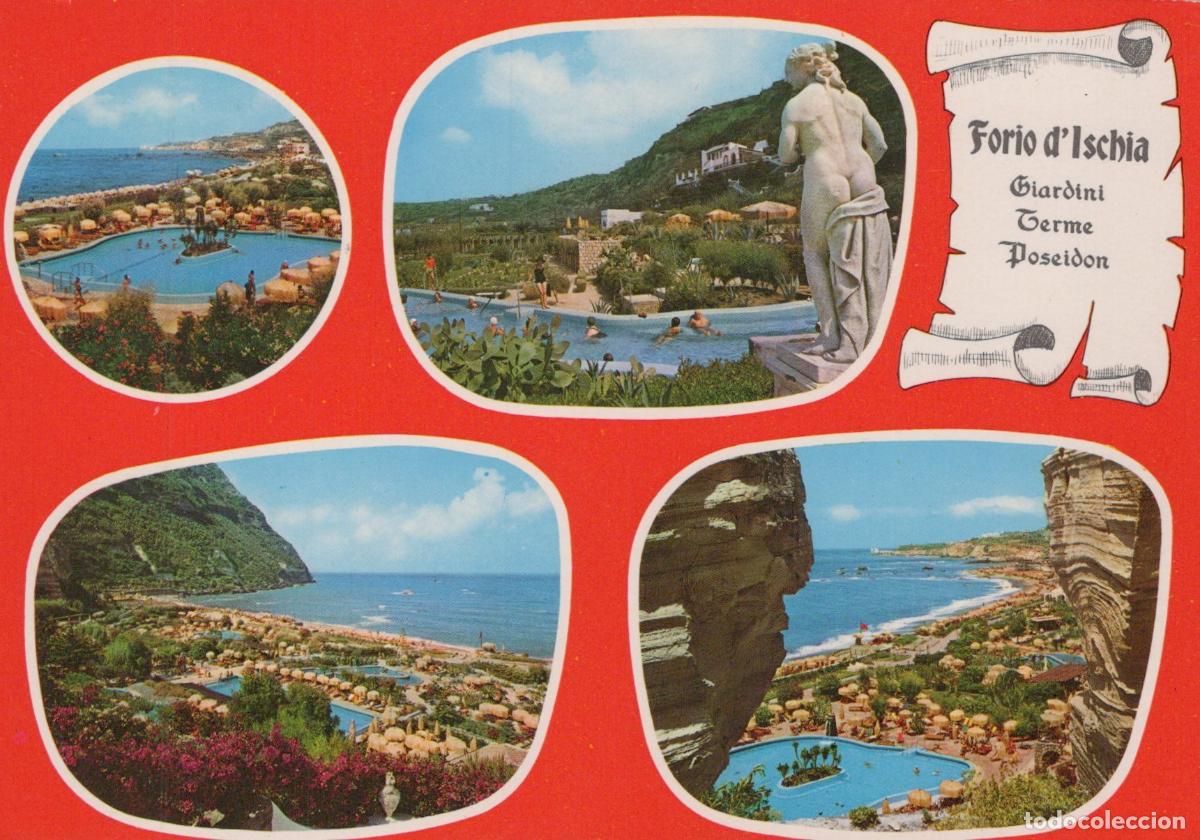 Postales: Italy Forio D Ischia Giardini Terme Poseidon Beach Pools *YAS114